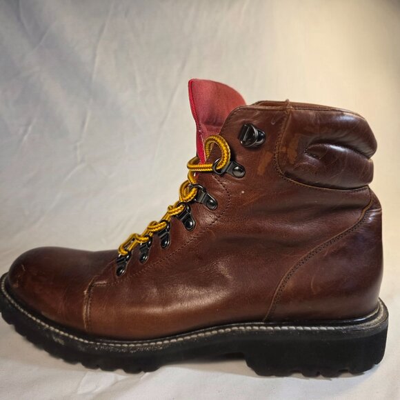 Wolverine Work Boots Leather Men’s Size 10 Vibram Sole Non-steel Toed main image 8